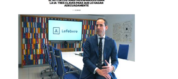 El 95% de los juristas en España ya utiliza IA: cómo hacerlo con garantías